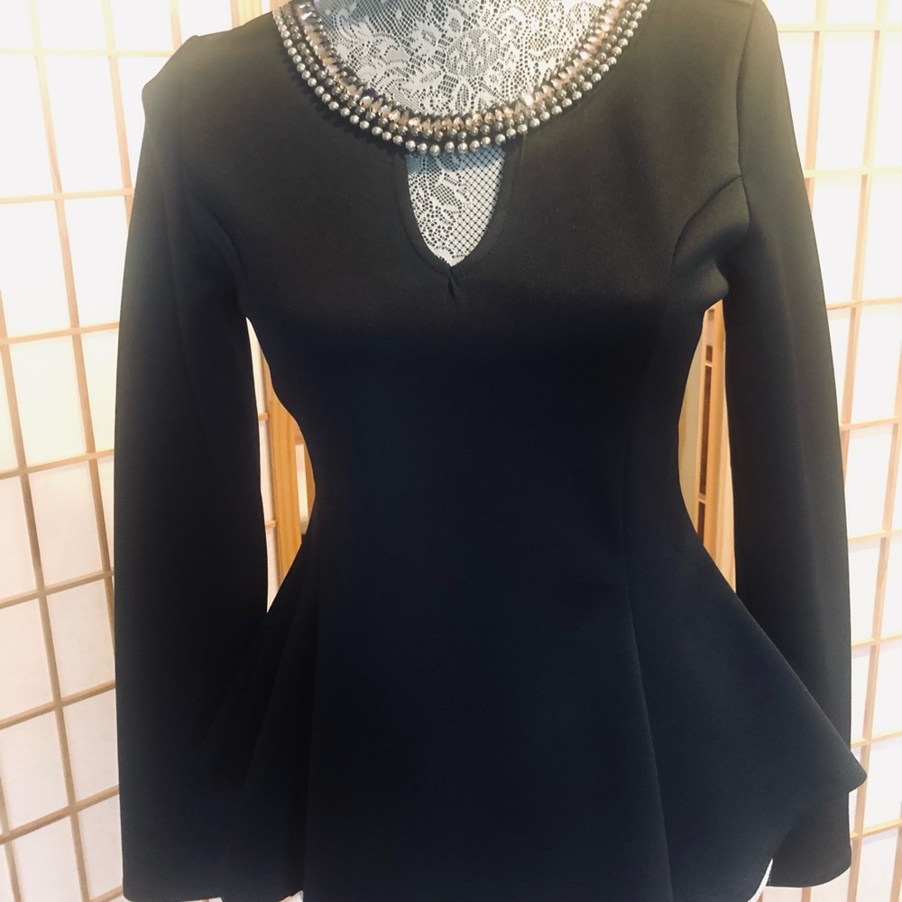 Peplum top